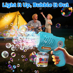 Eaglestone bubble guns in outdoor play use for park or yard activities