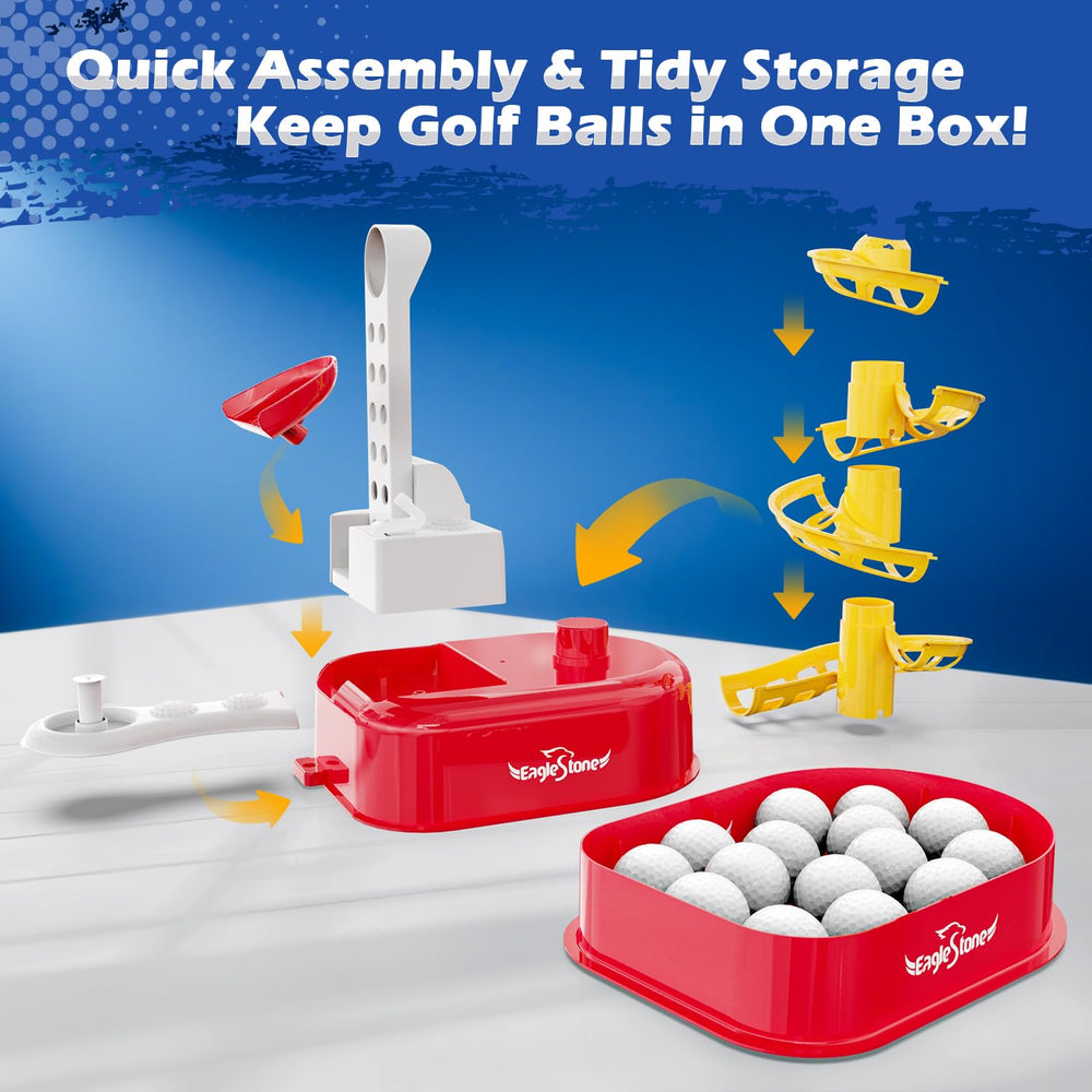 EagleStone Indoor Outdoor Play Set adapts to yard or living room.