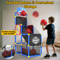 EagleStone indoor-outdoor-playset suitable for living room or yard.