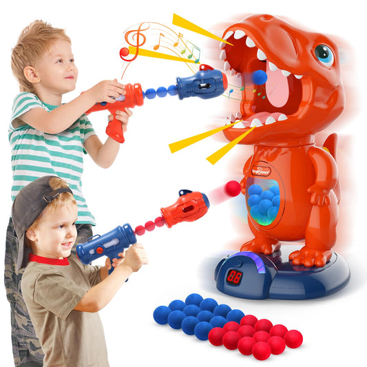 EagleStone movable dinosaur target setup for active play and practice.