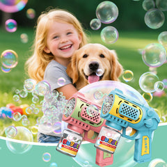 EagleStone outdoor gift set sparks birthday party fun with bubbles.