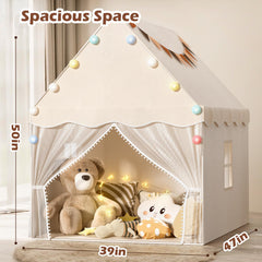 EagleStone padded mat inside provides soft, safe flooring for active kids.
