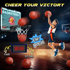 EagleStone spring-loaded break-away rim adds a realistic feel for shots.