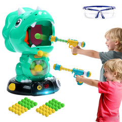 EagleStone Triceratops Dino Shooting Game with 2 guns for action-packed playtime