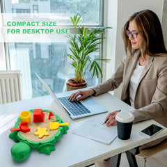 EAMC XHXX castle-maker tool adds hands-on sand crafting on your desk.