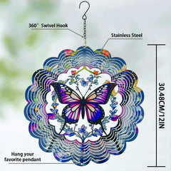 Eandisom 12-inch garden ornament with epoxy coating resists weather.