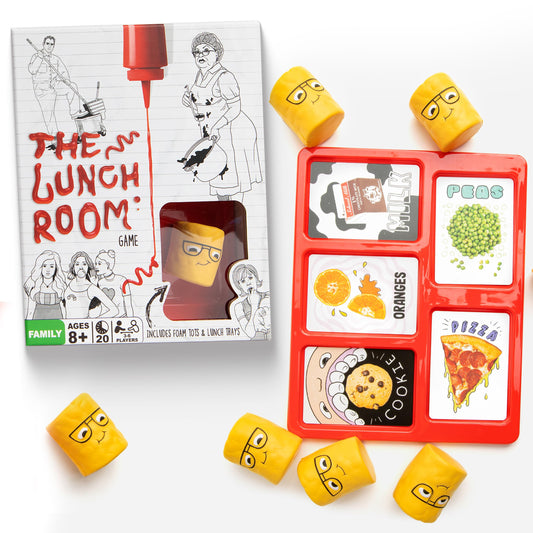 EAP Toy and Games The Lunch Room packaging closeup for quick family setup and excitement
