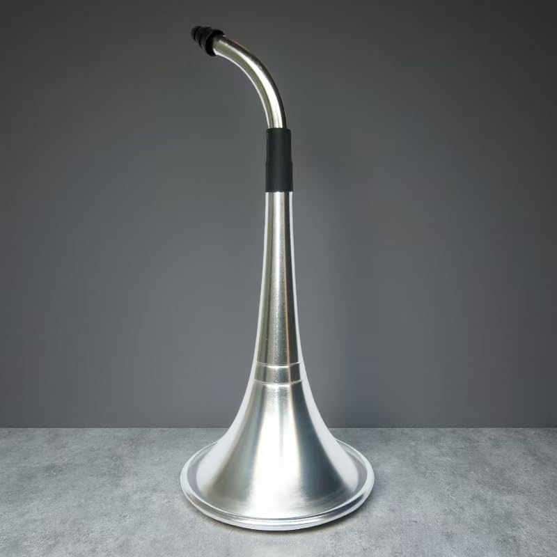 Ear Trumpet gag gift display image illustrating desk prank readiness.