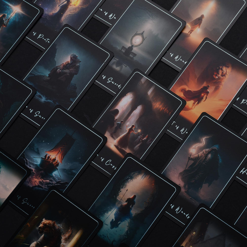 Earth Moon Magick Secret Cards adding mystery and depth to sessions