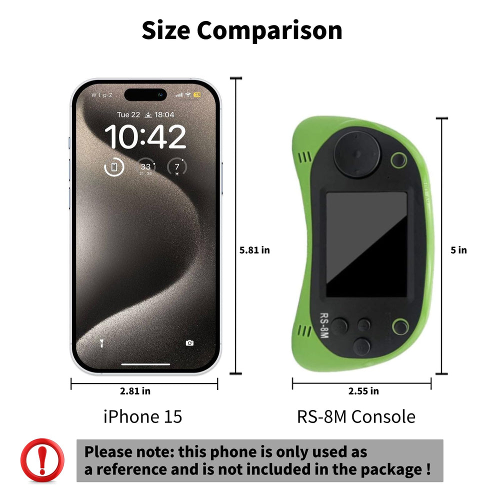 Easegmer 2-5-inch HD display for clear visuals.