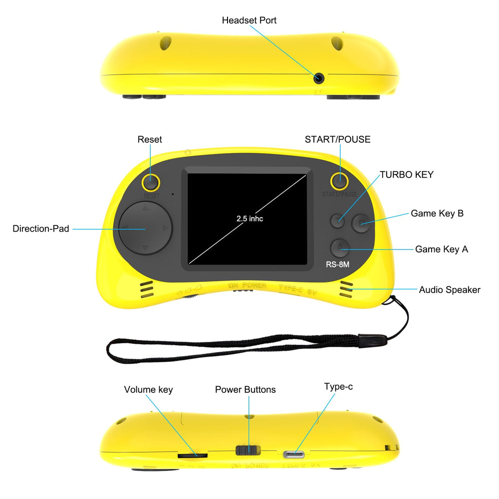 EASEGMER rechargeable battery supports up to 4 hours of play.