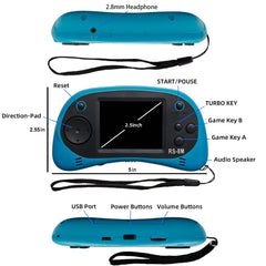 Built-in rechargeable battery on the EASEGMER handheld for longer play sessions
