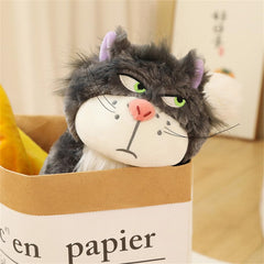 EASELR Angry Cat soft PP cotton feels gentle for safe snuggles.