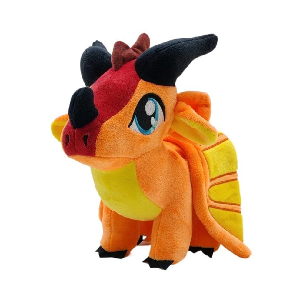 EASELR Wings of Fire Dragon Plush front view, a cuddly storytime companion