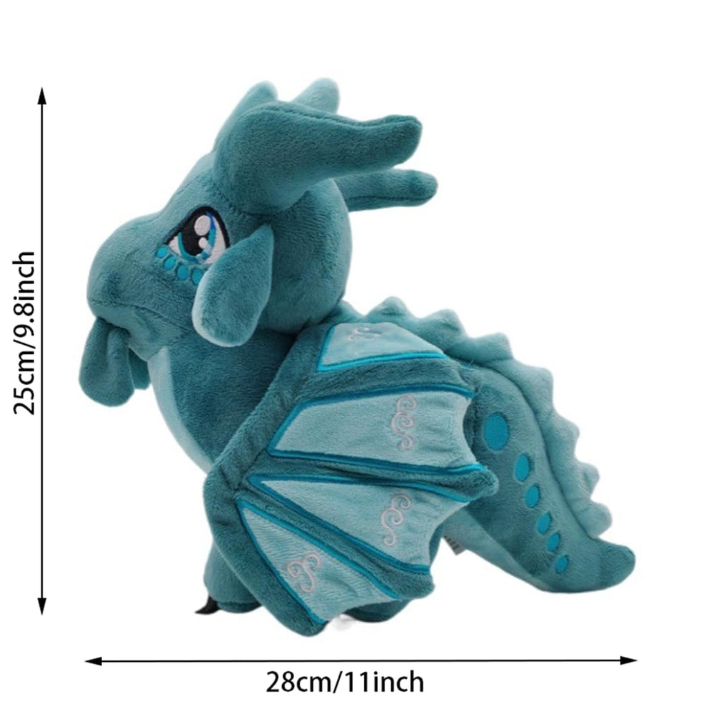 EASELR Wings of Fire Dragon Plush wings and scales, crafted for lifelike charm.