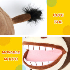 Easfan donkey hand puppet shown in kid-friendly size.