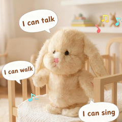 Easfan walking plush toy moves and sings during playtime
