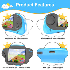 EASEGMER Type-C charging enables quick, cable-free recharging.
