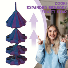 Eastrpupira gift-ready sensory star doubles as a stylish desk display piece.