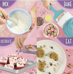 Easy Bake Ultimate Oven baking pan and tool for simple prep.