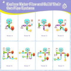 EazierWizter 360 degree configurations invite imaginative water play and exploration