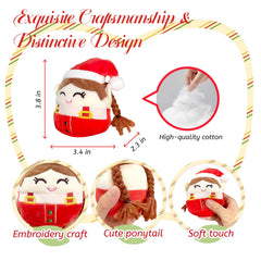 EBINGMIMA mini plush collection display ready for shelves and gifting.