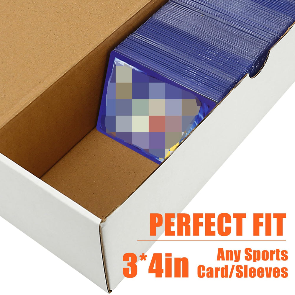 EBOAUSI card box provides dust protection and sturdy construction for card safety.