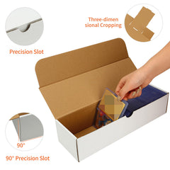 EBOAUSI box holds 800 standard 20pt cards for organized collections.