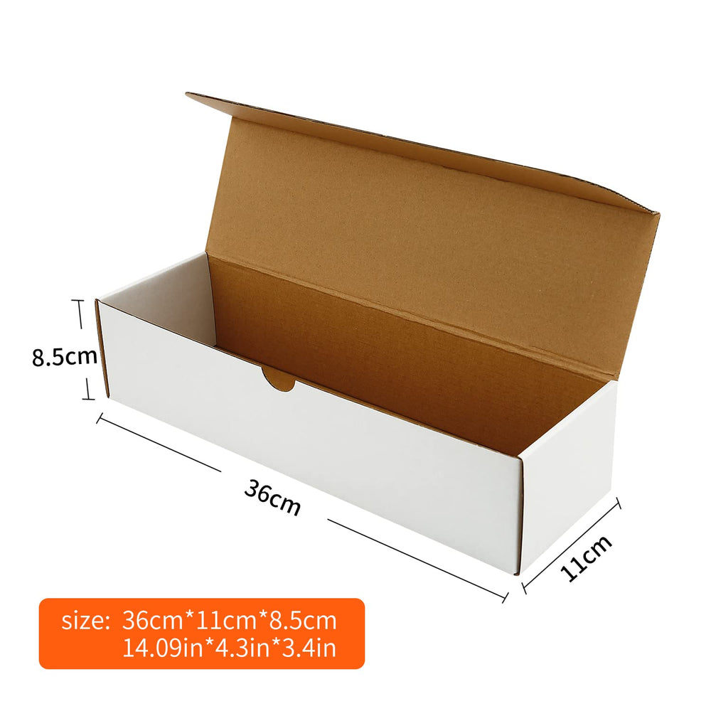 EBOAUSI card box interior dimensions 14.09 x 4.3 x 3.4 inches for ample storage.