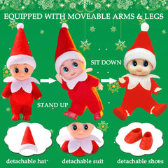 eboozone Tiny Elf Baby Doll with removable clothes, easy customization for playtime.