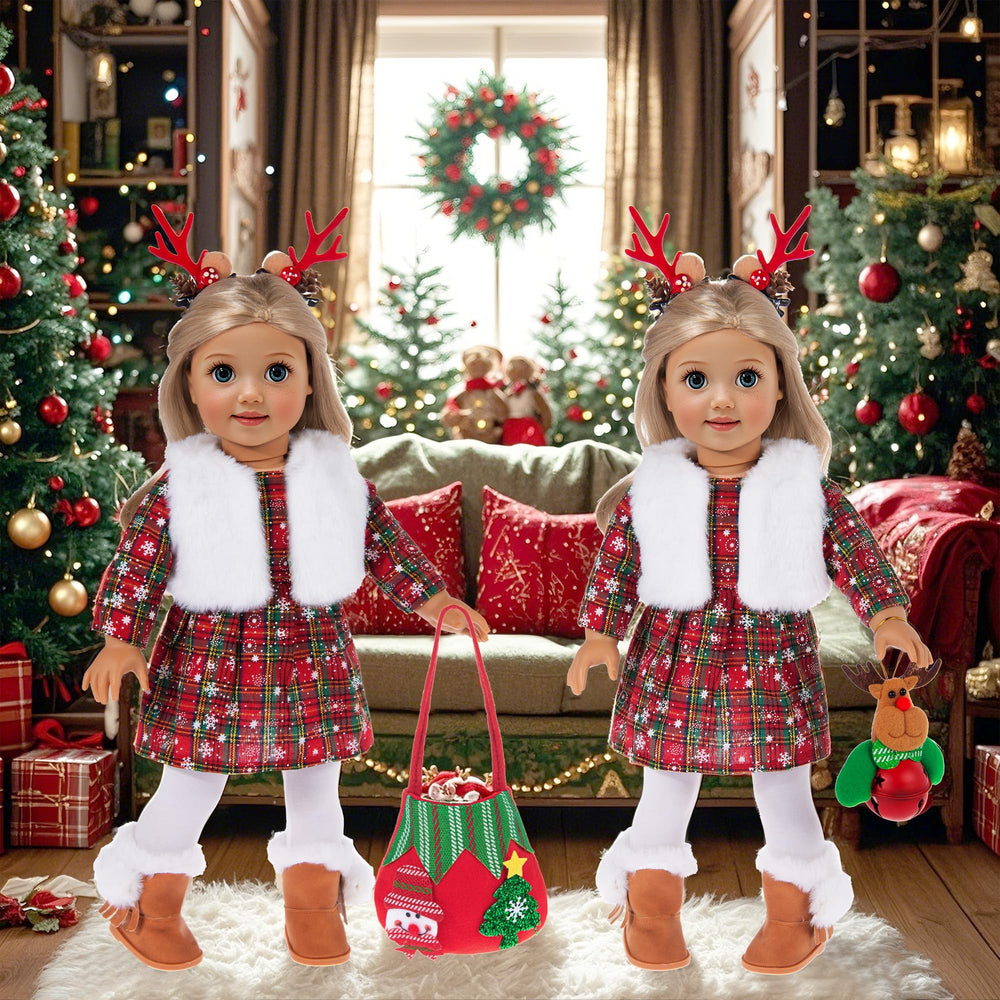 ebuddy 18-inch doll boots ready for winter adventures