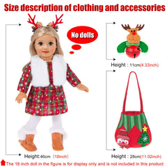 ebuddy 18-inch doll tights for a classic silhouette