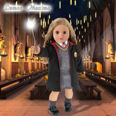 ebuddy 18-inch doll uniform cloak adds playful mystery