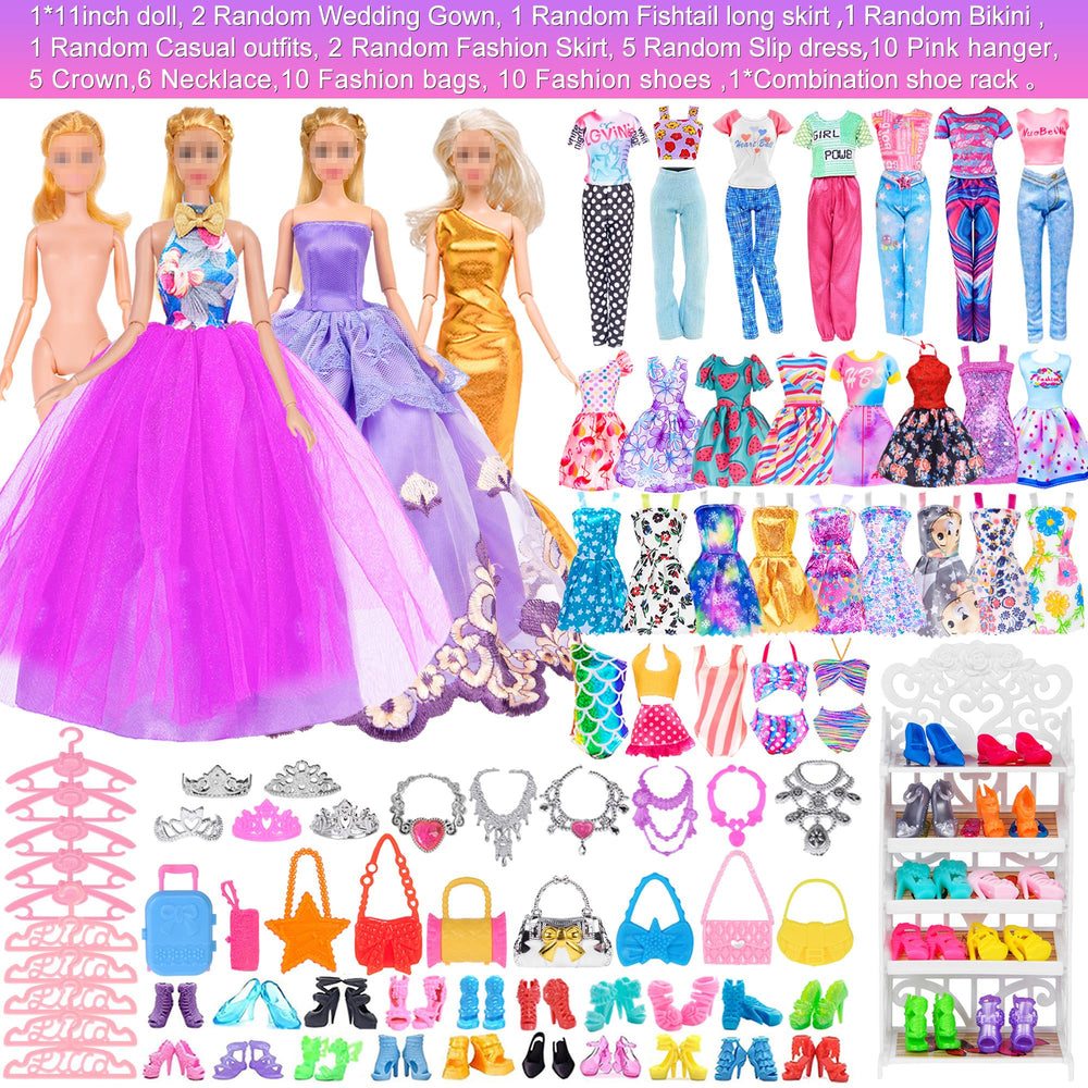 ebuddy doll clothes and accessories spread inspires mix-and-match storytelling.