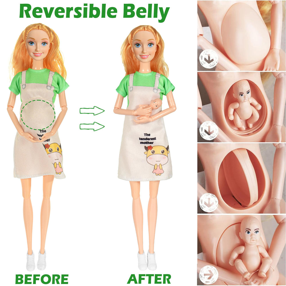 ebuddy Family Dolls Playset pets enhance caregiving and daily routine storytelling