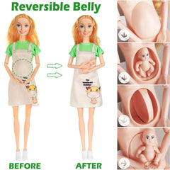 ebuddy Family Dolls Playset pets enhance caregiving and daily routine storytelling