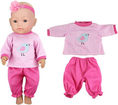 ebuddy gift-ready doll clothes set, ideal for birthdays and creative play