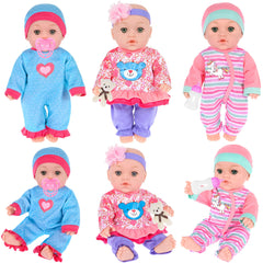 ebuddy pacifier for doll, ideal for nurturing role-play and realism.