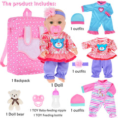 ebuddy reborn-style clothes set offering versatile styling for the 12-inch doll.
