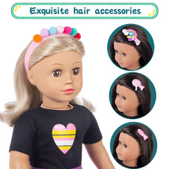ebuddy unicorn suitcase and backpack offer whimsical organization for dolls
