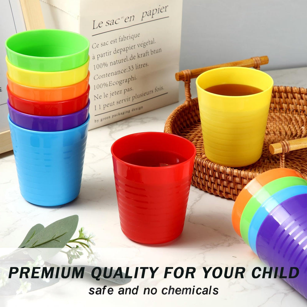 Eccliy dishwasher-safe kids cups, convenient cleanup after meals