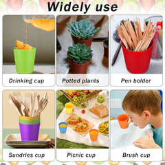 Eccliy kids cups easy-grip-handles, comfortable hold for little hands