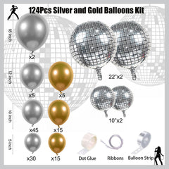 ECEAE disco-ball-decorations add dance-floor sparkle to celebrations.