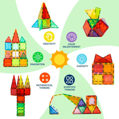 EchoPlan 3D building blocks foster imagination through colorful shapes and hands-on design.