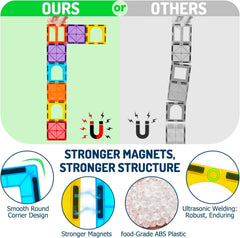 EchoPlan colorful shapes invite STEM learning through hands-on construction.