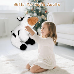Ecolley weighted cow plush gift-ready packaging for birthdays and holidays