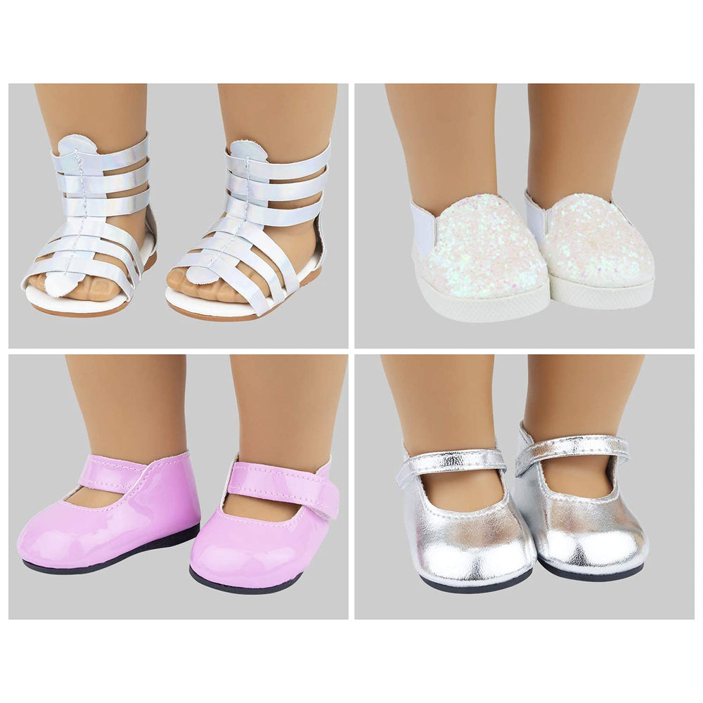 Ecore Fun leather shoe set with classic style and durability.