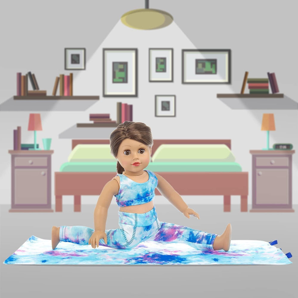 Ecore Fun 18-inch doll sports clothes ensemble fuels imaginative fitness stories and coordinated outfits.