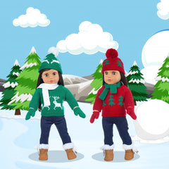 Ecore Fun 18 inch doll clothes set keeps little ones engaged with creative fashion play