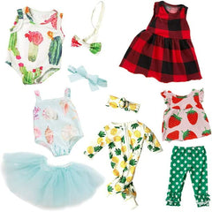 Ecore Fun outfits for 14-16 inch dolls offering versatile playtime wear
